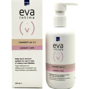 Γυναίκα Intermed – Eva Intima Wash Cransept για Καθημερινό Καθαρισμό, Προστασία και Ανακούφιση 250ml InterMed Eva Intima