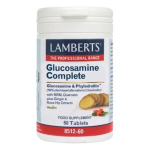 Lamberts - Glucosamine Complete Γλυκοζαμίνη & Φυτοδροϊτίνη 60 ταμπλέτες