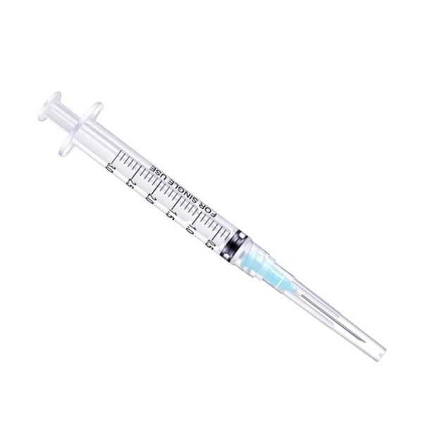 DISPOSABLES MEDICAL Disposable Syringe Single Use 2,5ml with Needle 21G 1 piece