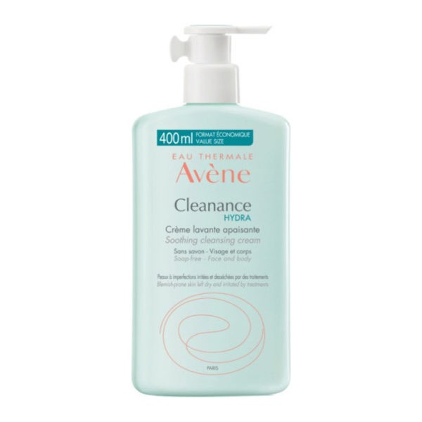 Face Care Avene – Cleanance Hydra Soothing Cleansing Cream 400ml Avene - Cleanance
