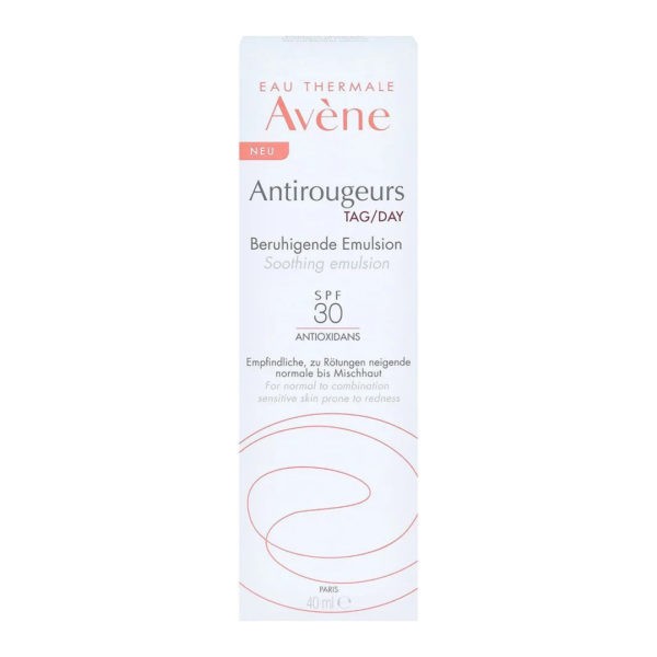 Face Care Avene – Eau Thermale Antirougeurs Jour  Day Emulsion Spf 30 40ml