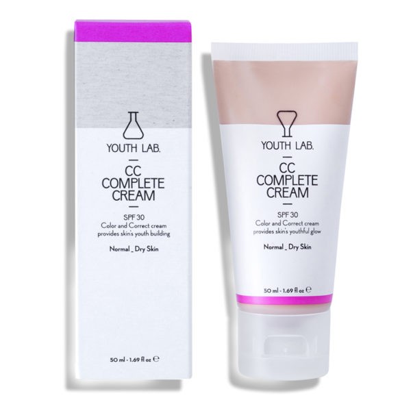 Αντηλιακά Προσώπου Youth Lab – CC Complete Cream SPF30 Καλυπτική Κρέμα Αναδόμησης Με Χρώμα – Κανονικό, Ξηρό Δέρμα 50ml SunScreen