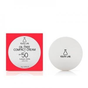 Άνοιξη Youth Lab – Oil Free Compact Cream SPF50 Medium Color Αντηλιακή Κρέμα Compact Με Χρώμα Για Μικτό – Λιπαρό Δέρμα 10gr