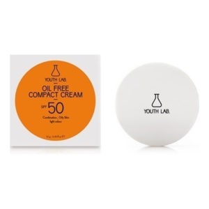 Αντηλιακά Προσώπου Youth Lab – Oil Free Compact Cream SPF50 Light Color Αντηλιακή Κρέμα Προσώπου Με Χρώμα – Μεικτό και Λιπαρό Δέρμα 10gr SunScreen