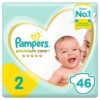 Μαμά - Παιδί Pampers – Premium Care Value Pack No 2 (4-8kg) Βρεφικές Πάνες 46τμχ