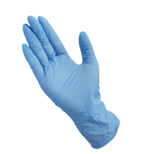 => STOP COVID-19 Mumu – Μπλέ Εξεταστικά Γάντια Νιτριλίου Χωρίς Πούδρα 100τμχ nitrile