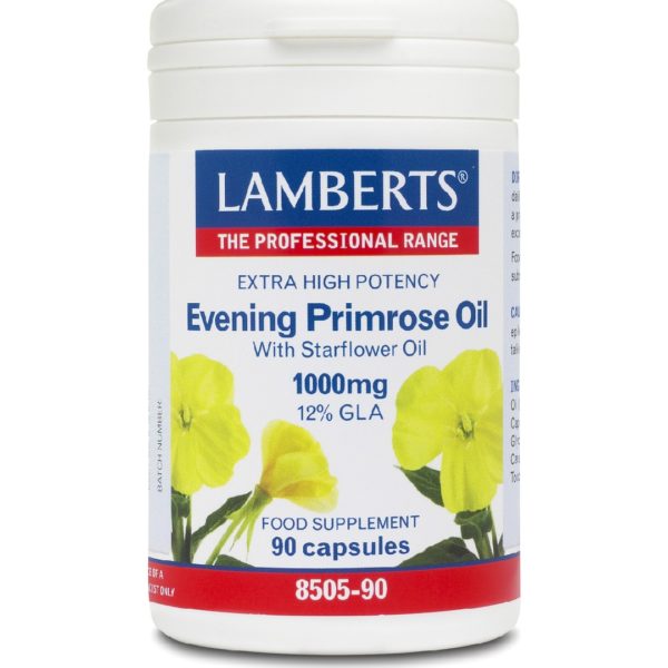 Food Supplements Lamberts – Evening Primrose Oil with Starflower Oil 1000mg 90 caps