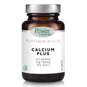 Vitamins PowerHealth – Classics Platinum Calcium Plus Ca 400 mg Mg 130 mg D3 25μg 30 caps