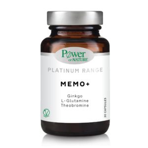 Αντιμετώπιση PowerHealth – Classics Platinum Memo+ για Ενίσχυση της Μνήμης με Gingo – Theobromine – L-Glutamine 30 caps