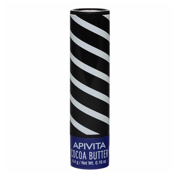Περιποίηση Προσώπου Apivita – Cocoa Butter Lip Care Balm Χειλιών με Βούτυρο Κακάο 4.4 gr Apivita - Winter Promo 2022