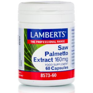 Treatment-Health Lamberts – Saw Palmetto Extract 160mg 60caps
