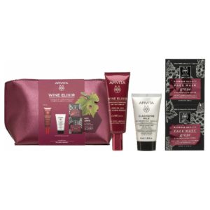Apivita – Promo Wine Elixir Σύσφιξη & Αίσθηση Lifting Wrinkle & Firmness Lift Day Cream SPF30 Αντιρυτιδική Κρέμα Ημέρας 40ml & ΔΩΡΟ Cleansing Milk 3in1 50ml & Express Mask Anti-Wrinkle Grape 2x8ml Περιποίηση Προσώπου Apivita – Promo Wine Elixir Σύσφιξη & Αίσθηση Lifting Wrinkle & Firmness Lift Day Cream SPF30 Αντιρυτιδική Κρέμα Ημέρας 40ml & ΔΩΡΟ Cleansing Milk 3in1 50ml & Express Mask Anti-Wrinkle Grape 2x8ml