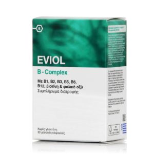 Βιταμίνες Eviol – MultiVitamin Energy Plus Συμπλήρωμα Διατροφής για την Παραγωγή και Απελευθέρωση Ενέργειας στον Οργανισμό 30 caps