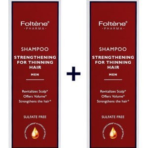 Foltene – Promo Shampoo Thinning Hair Men Δυναμωτικό Σαμπουάν Κατά της Ανδρικής Tριχόπτωσης 1+1 Δώρο 400ml Γυναίκα Foltene – Promo Shampoo Thinning Hair Men Δυναμωτικό Σαμπουάν Κατά της Ανδρικής Tριχόπτωσης 1+1 Δώρο 400ml
