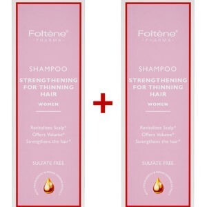 Foltene – Promo Shampoo Thinning Hair Women Δυναμωτικό Σαμπουάν Κατά της Γυναικείας Τριχόπτωσης 1+1 Δώρο 400ml Γυναίκα Foltene – Promo Shampoo Thinning Hair Women Δυναμωτικό Σαμπουάν Κατά της Γυναικείας Τριχόπτωσης 1+1 Δώρο 400ml
