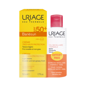 Uriage – Promo Αντιηλιακή Κρέμα Προσώπου για Ευαίσθητες Επιδερμίδες 50ml και Δώρο Ιαματικό Micellar Νερό 100 ml Γυναίκα Uriage – Promo Αντιηλιακή Κρέμα Προσώπου για Ευαίσθητες Επιδερμίδες 50ml και Δώρο Ιαματικό Micellar Νερό 100 ml