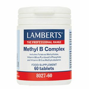 Βιταμίνες Lamberts – Methyl B Complex Συμπλήρωμα Βιταμινών Συμπλέγματος B 60tabs