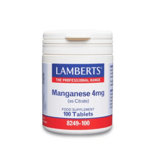 Αντιμετώπιση Lamberts – Manganese 4mg Κιτρικό Μαγγάνιο 100caps