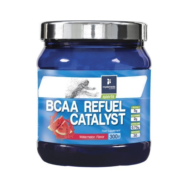 Amino Acids MyElements – BCAA Refuel Catalyst Watermellon 300g My Elements - Sports