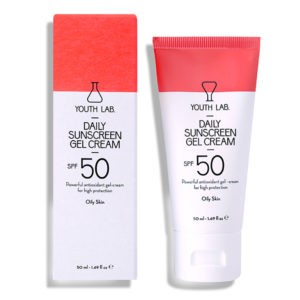 Αντηλιακά Προσώπου Youth Lab – Daily Sunscreen Gel Cream SPF 50 για Λιπαρές Επιδερμίδες 50ml SunScreen