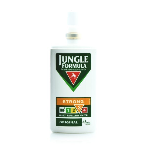 Γυναίκα Jungle Formula – Strong IRF3 Spray Εντομοαπωθητική Λοσιόν με Ισχυρή Προστασία 75ml