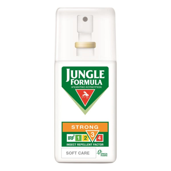 Άνδρας Jungle Formula – Strong IRF3 Soft Care Spray Εντομοαπωθητική Λοσιόν με Ισχυρή Προστασία 75ml