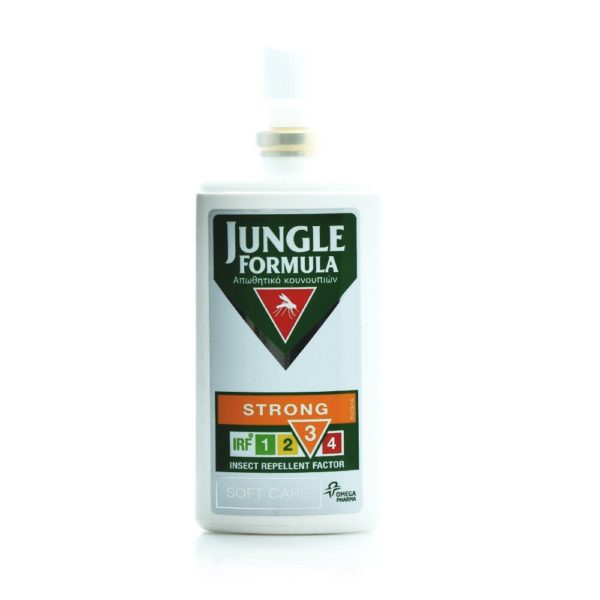 Άνδρας Jungle Formula – Strong IRF3 Soft Care Spray Εντομοαπωθητική Λοσιόν με Ισχυρή Προστασία 75ml