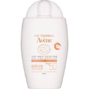Άνοιξη Avene – Fluide Mineral SPF50+ Αντιηλιακό Προσώπου για το Ευαίσθητο μη Ανεκτικό Δέρμα 40ml AVENE - Face Sunscreen