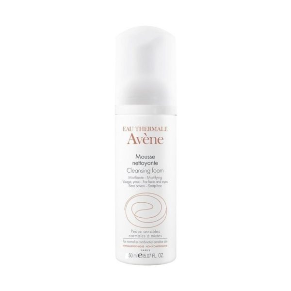 Face Care Avene – Cleansing Foam for Face and Eyes 50ml