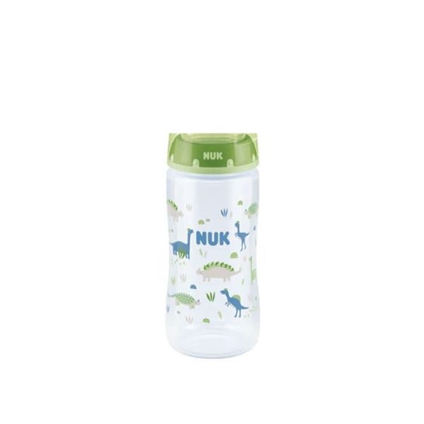 Feeding Bottles - Teats For Breast Feeding Nuk – First Choice+ Age 0-6 Months with Latex Treat and Medium Feed Hole 300ml