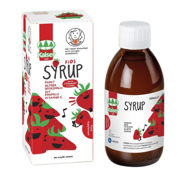 Kid Care Medisei – Kaiser Kids Syrup with Strawberry 200ml
