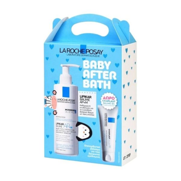 Shampoo - Shower Gels Baby La Roche Posay Promo Baby Lipikar Baume AP+M 400ml GIFT Cicaplast Baume B5 15ml Vichy - La Roche Posay - Cerave