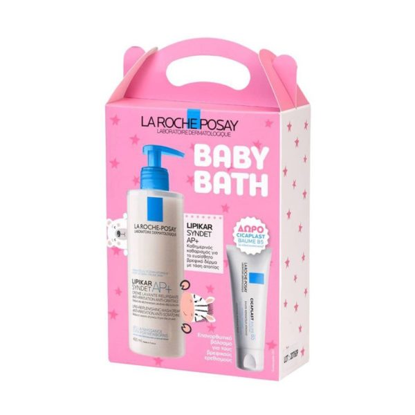 Shampoo - Shower Gels Baby La Poche – Posay Promo Baby Lipikar Syndet AP+ 400ml GIFT Cicaplast Baume b5 15ml La Roche Posay – Lipikar & Cicaplast & Toleriane