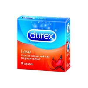 Condoms Durex – Condoms 3’s Love 3pcs