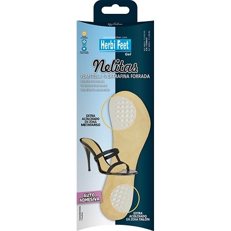 Orthopedics Insoles Herbifeet – Nelitas 3/4 Lined Size Small Insole