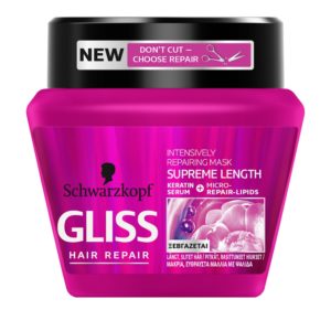 Hair Care Schwarzkopf – Gliss Supreme Length 300ml Shampoo