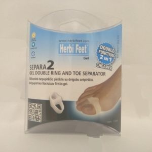 Feet - Finger Herbifeet – Gel Double Ring and Toe Seperator