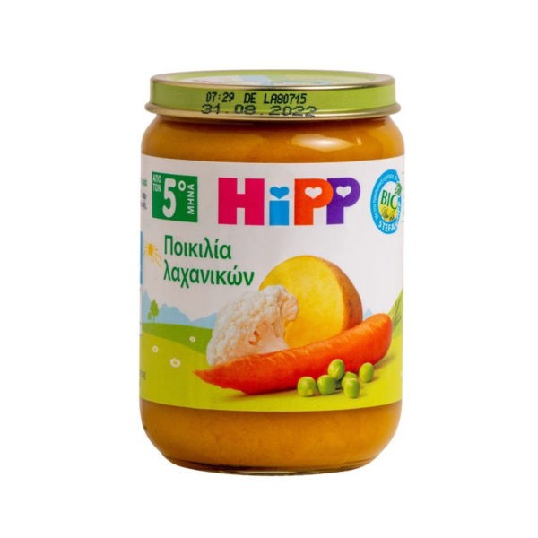 Infant Nutrition Hipp – Baby Meal with Vegetables after 5th Month 190gr