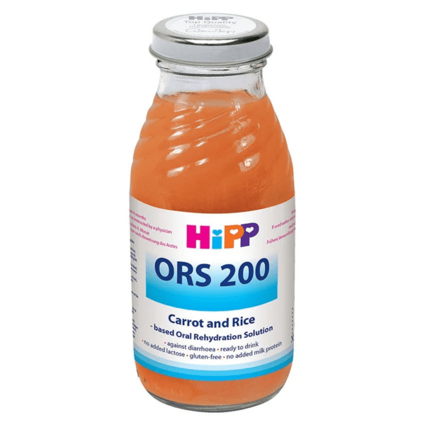 Infant Nutrition Hipp Ors 200 Carrot and Rice-based Oral Rehydration Solution 200ml