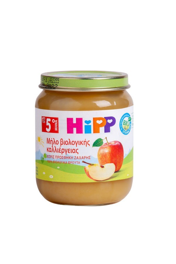 Βρεφικές Τροφές Hipp – Φρουτόκρεμα Μήλου Από τον 5ο Μήνα 125gr