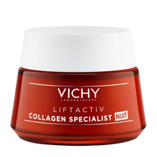Moisturizing-woman Vichy – Liftactiv Collagen Specialist Night Anti-Aging Cream 50ml Vichy - Liftactive