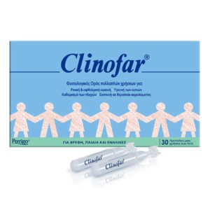 4Εποχές Clinofar – Αποστειρωμένος Φυσιολογικός Ορός για τη Μύτη, Μάτια και τα Αυτιά 30 Αμπούλες μίας Χρήσης των 5ml