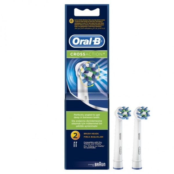 Toothbrushes-ph Oral-B – Spare Parts Cross Action 1x2pcs