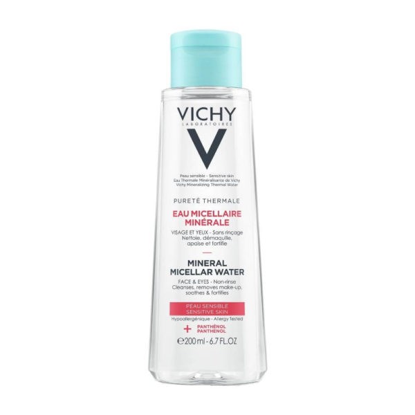 Cleansing - Make up Remover Vichy – Purete Thermale Mineral Micellar Water for Sensitive Skin 200ml purete thermal
