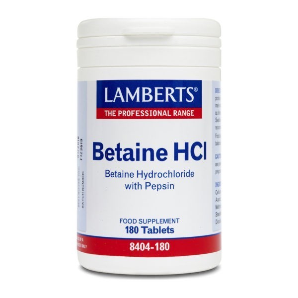 Kids Multivitamins Lamberts – Betaine HCI with Pepsin 180 tabs