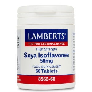 Αντιμετώπιση Lamberts – Ισοφλαβόνες Σόγιας 50mg Δημοφιλές Συμπλήρωμα Διατροφής για Γυναίκες πριν ή κατά τη Διάρκεια της Εμμηνόπαυσης 60 tabs