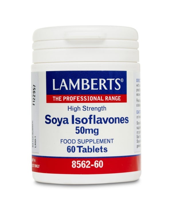 Αντιμετώπιση Lamberts – Ισοφλαβόνες Σόγιας 50mg Δημοφιλές Συμπλήρωμα Διατροφής για Γυναίκες πριν ή κατά τη Διάρκεια της Εμμηνόπαυσης 60 tabs
