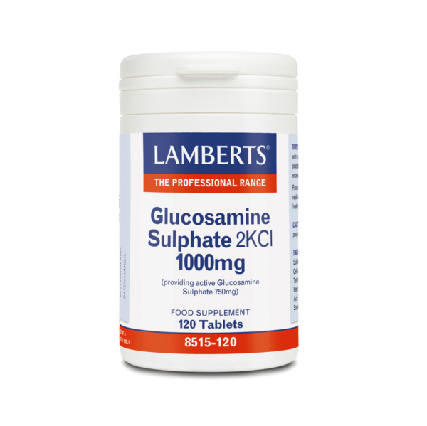 Μέταλλα - Ιχνοστοιχεία Lamberts – Συμπλήρωμα Διατροφής με Θειική Γλυκοζαμίνη 1000mg 120 tabs