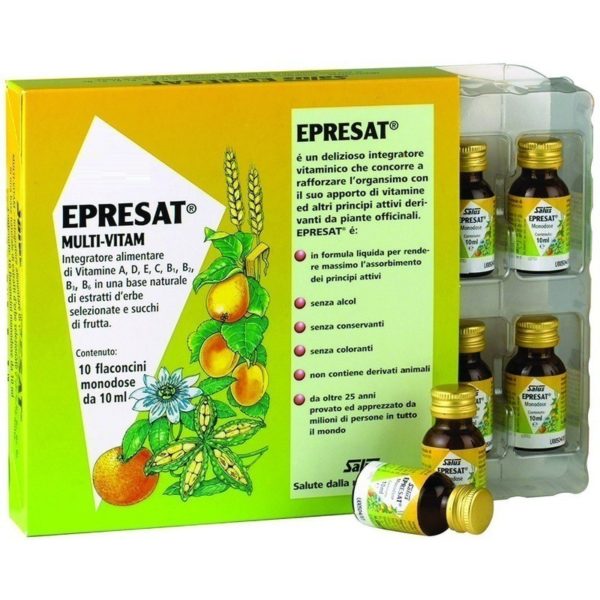 Vitamins PowerHealth – Epresat Liquid Multivitamin and Herbal Formula 100ml 10x10ml