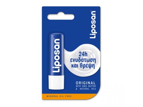 Χείλη Liposan – Original Blister Για Ενυδάτωση και Θρέψη 24ωρη Προστασία 5,5ml